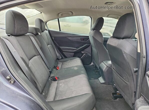 4S3GKAB68H3617835 2017 SUBARU IMPREZA Угольный Вид задних сидений