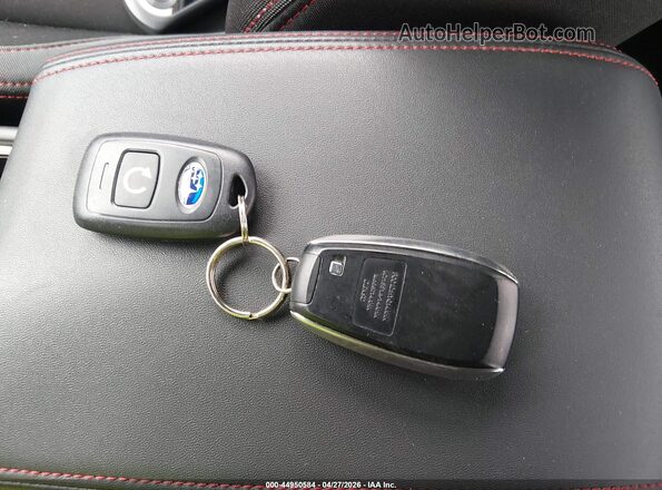 4S3GKAJ60K3618079 2019 SUBARU IMPREZA Red Widok deski rozdzielczej