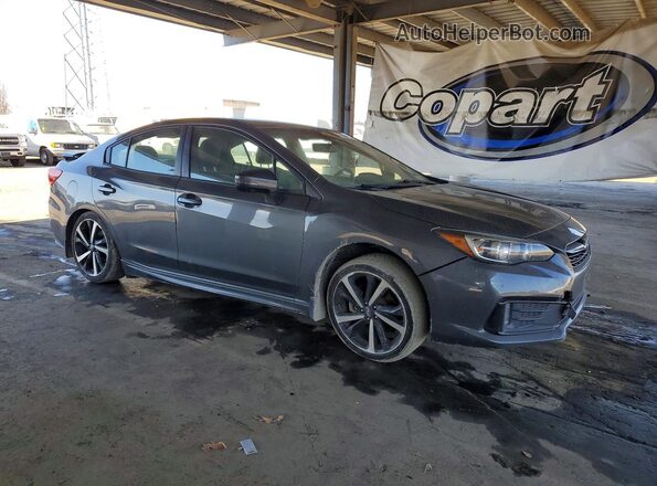 4S3GKAL68L3612321 2020 SUBARU IMPREZA Серый Передняя правая четверть