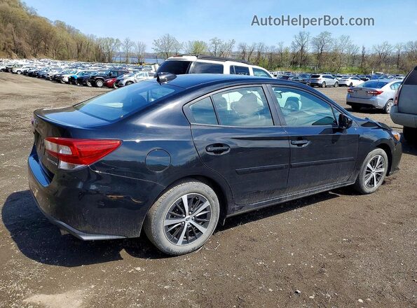 4S3GKAV65N3604743 2022 SUBARU IMPREZA Black Tył prawy
