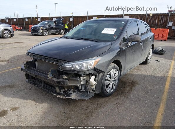 4S3GTAA63H1754370 2017 SUBARU IMPREZA Black Vista tres cuartos delantera izquierda