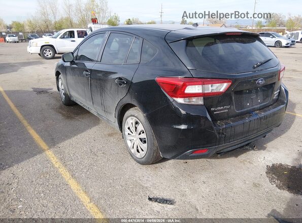 4S3GTAA63H1754370 2017 SUBARU IMPREZA Black Trasero izquierdo