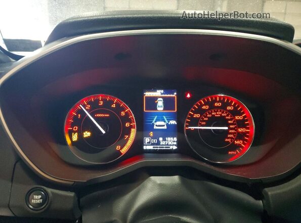 4S3GTAM60N3714436 2022 SUBARU IMPREZA Red Vista del cuadro de instrumentos