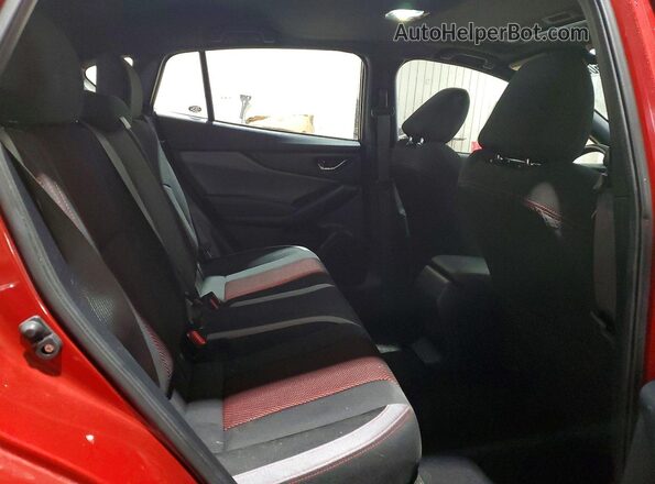 4S3GTAM60N3714436 2022 SUBARU IMPREZA Red Vista de los asientos traseros