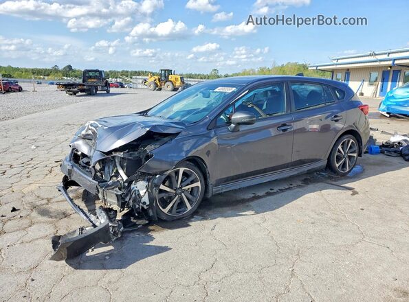 4S3GTAM63N3719422 2022 SUBARU IMPREZA Gray Przód lewy