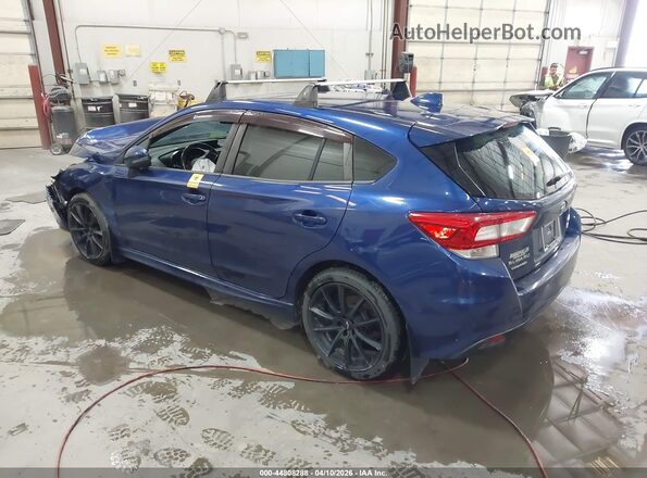 4S3GTAM66H3731441 2017 SUBARU IMPREZA Синий Задняя левая четверть