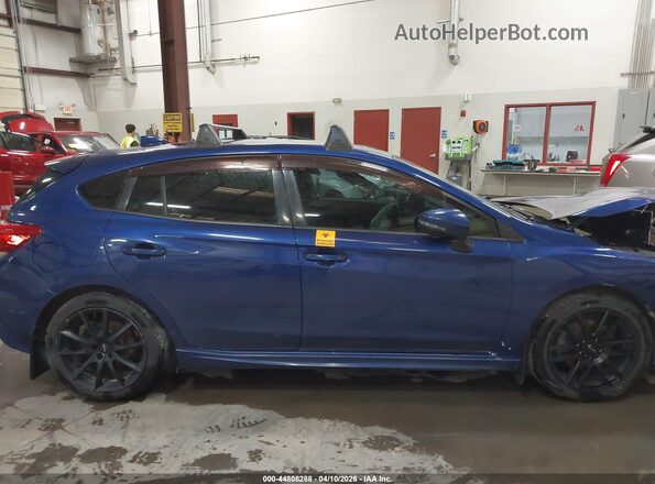 4S3GTAM66H3731441 2017 SUBARU IMPREZA Синий Панорамный вид салона 360°