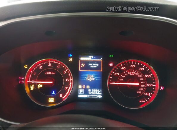 4S3GTAM67K3733013 2019 SUBARU IMPREZA Gray Вид задніх сидінь