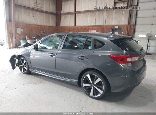 4S3GTAM67K3733013 2019 SUBARU IMPREZA Gray Задня ліва чверть