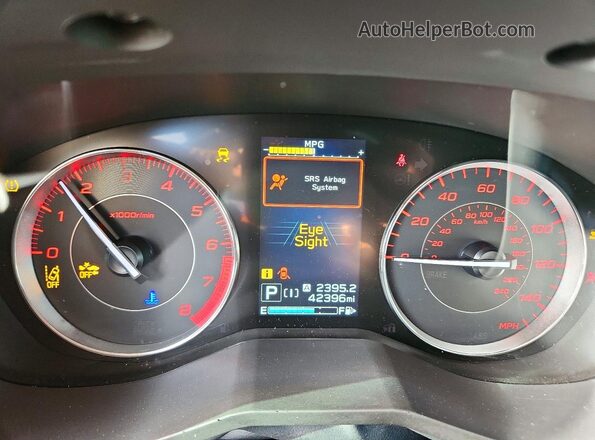 4S3GTAM67P3702674 2023 SUBARU IMPREZA Charcoal Vista del cuadro de instrumentos