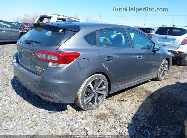 4S3GTAM69N3706853 2022 SUBARU IMPREZA Серый Задняя правая четверть