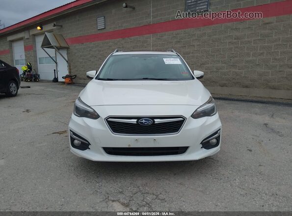 4S3GTAT61H3752733 2017 SUBARU IMPREZA Белый Вид задней части салона