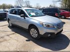 2017 Subaru Outback 2.5i Серебряный vin: 4S4BSAAC1H3235496