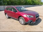 2018 Subaru Outback 2.5i Red vin: 4S4BSAAC1J3316133