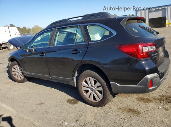 4S4BSAAC2J3300779 2018 SUBARU OUTBACK Black Tył lewy