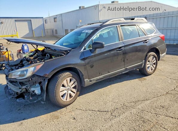 4S4BSAAC2J3300779 2018 SUBARU OUTBACK Black Przód lewy