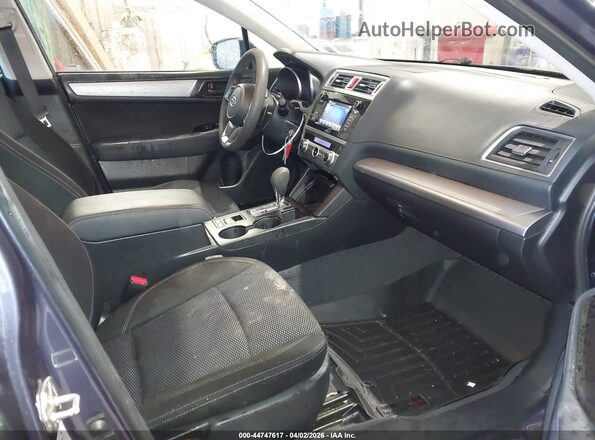 4S4BSAAC7J3267908 2018 SUBARU OUTBACK Blue Вид салону спереду