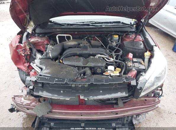 4S4BSAAC8H3440796 2017 SUBARU OUTBACK Красный Вид сзади