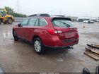 2017 Subaru Outback 2.5i Красный vin: 4S4BSAAC8H3440796