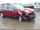 2017 Subaru Outback 2.5i Красный vin: 4S4BSAAC8H3440796