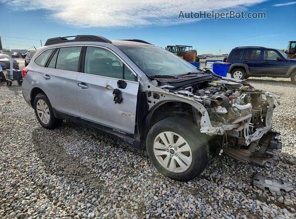 4S4BSABCXK3290230 2019 SUBARU OUTBACK Серебряный Передняя правая четверть