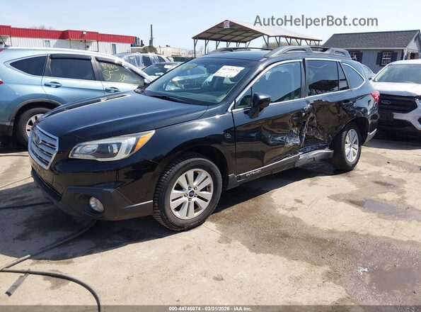4S4BSADC2H3290258 2017 SUBARU OUTBACK Черный Передняя левая четверть