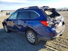 2016 Subaru Outback 2.5i Premium Синий vin: 4S4BSAFC1G3312391