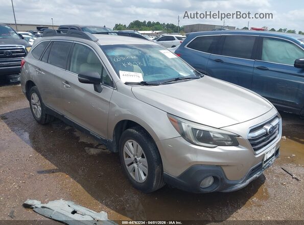4S4BSAFC3K3372844 2019 SUBARU OUTBACK Gold Delantero derecho