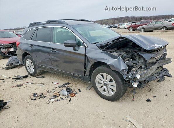 4S4BSAFC4K3296258 2019 SUBARU OUTBACK Gray Delantero derecho