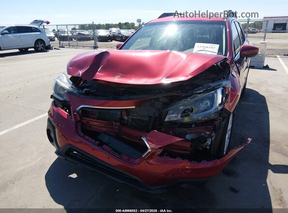 4S4BSAFC7K3367310 2019 SUBARU OUTBACK Красный Вид спереди