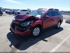 2019 Subaru Outback 2.5i Premium Красный vin: 4S4BSAFC7K3367310