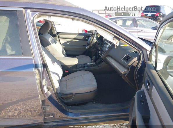 4S4BSAFC8J3202168 2018 SUBARU OUTBACK Синий Вид салона спереди