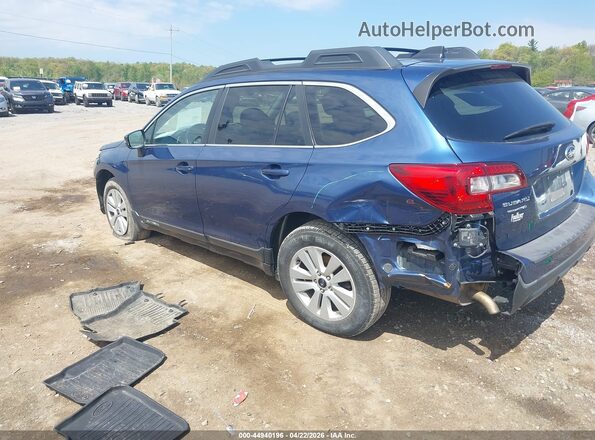 4S4BSAFC8K3368627 2019 SUBARU OUTBACK Blue Rear left