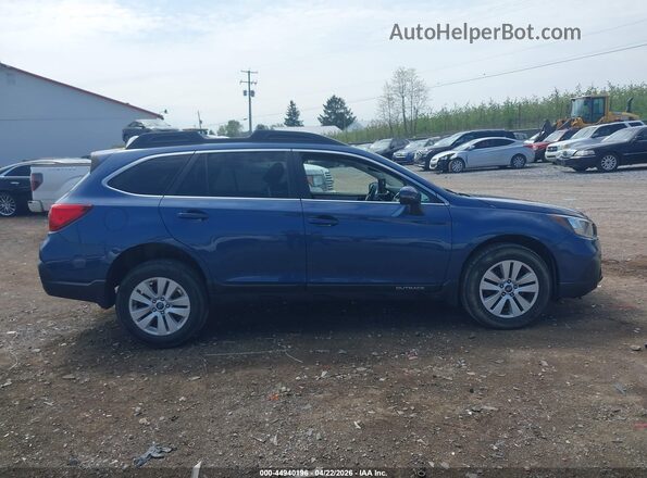 4S4BSAFC8K3368627 2019 SUBARU OUTBACK Blue Rear interior view