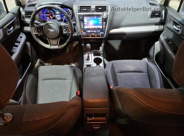 4S4BSAFC9J3271192 2018 SUBARU OUTBACK Blue Vista del salpicadero