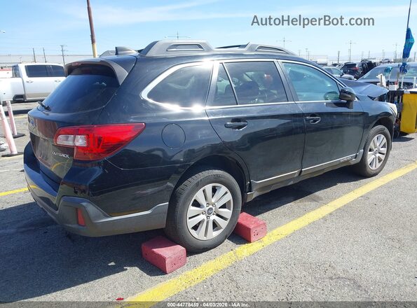 4S4BSAFC9J3340804 2018 SUBARU OUTBACK Black Задня права чверть