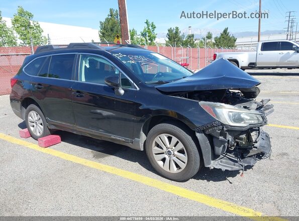 4S4BSAFC9J3340804 2018 SUBARU OUTBACK Black Передня права чверть