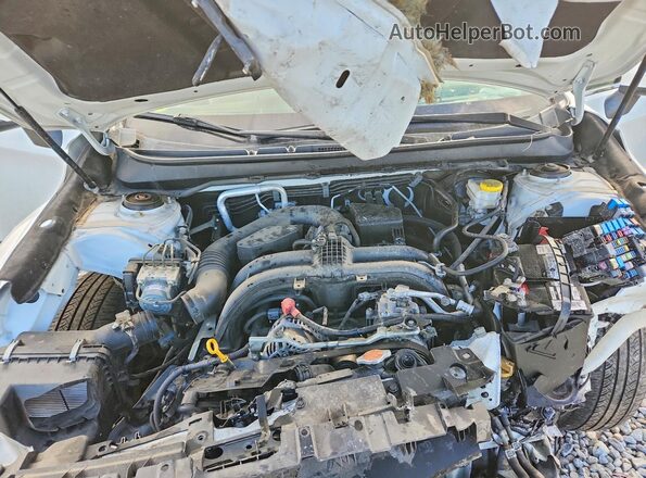 4S4BSAFC9K3369799 2019 SUBARU OUTBACK White Vista del compartimento del motor