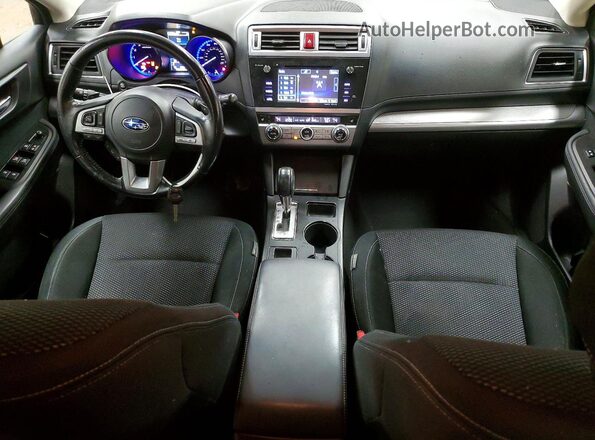 4S4BSAFCXG3273428 2016 SUBARU OUTBACK Black Widok deski rozdzielczej