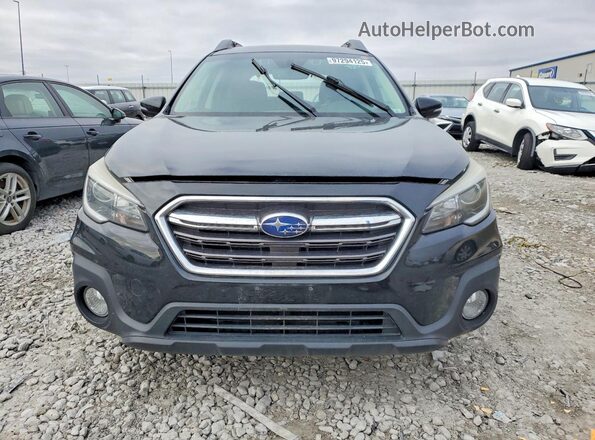 4S4BSAFCXK3266052 2019 SUBARU OUTBACK Black Widok z przodu