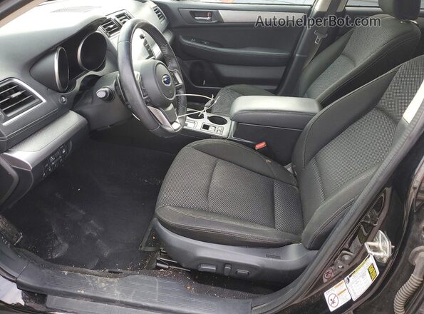 4S4BSAFCXK3266052 2019 SUBARU OUTBACK Black Widok wnętrza z przodu