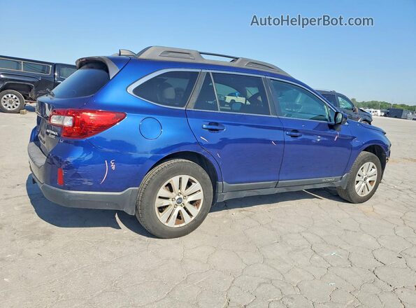 4S4BSAHC2H3333717 2017 SUBARU OUTBACK Blue Tył prawy