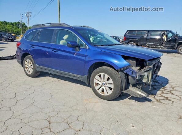 4S4BSAHC2H3333717 2017 SUBARU OUTBACK Blue Przód prawy