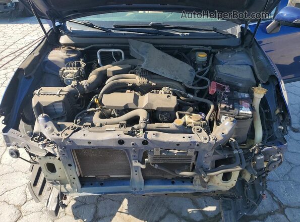 4S4BSAHC2H3333717 2017 SUBARU OUTBACK Blue Widok wnętrza z tyłu