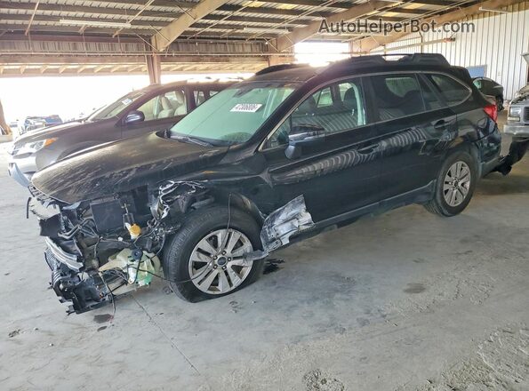 4S4BSAHC6K3205665 2019 SUBARU OUTBACK Black Przód lewy