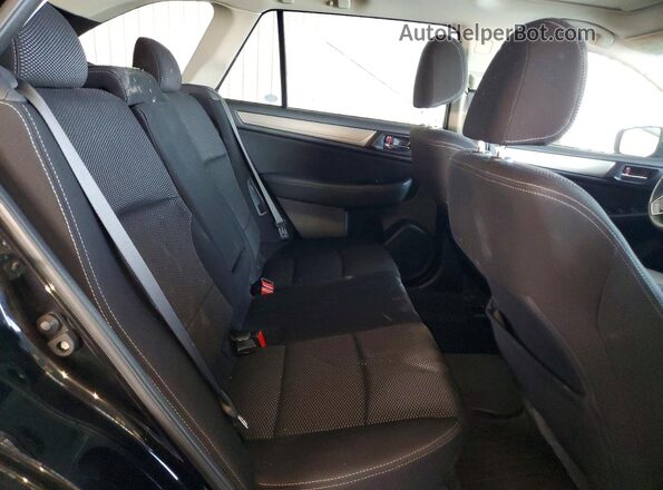 4S4BSAHC6K3205665 2019 SUBARU OUTBACK Black Widok wnętrza z tyłu