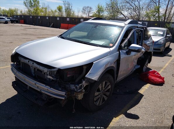 4S4BSAHCXH3200512 2017 SUBARU OUTBACK Серебряный Передняя левая четверть