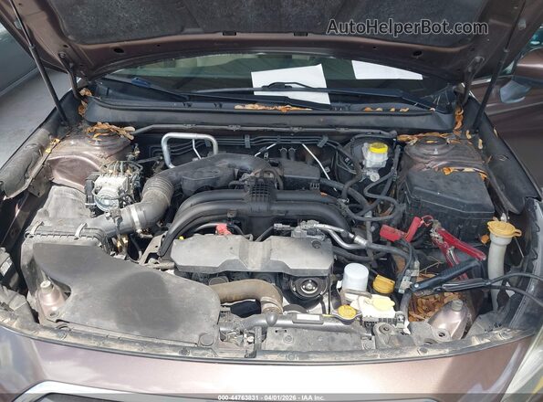 4S4BSAJC2K3241489 2019 SUBARU OUTBACK Коричневый Вид сзади