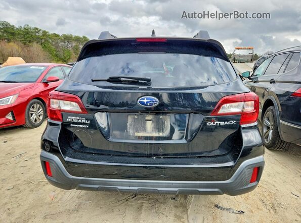 4S4BSAJC5K3384310 2019 SUBARU OUTBACK Черный Вид сзади