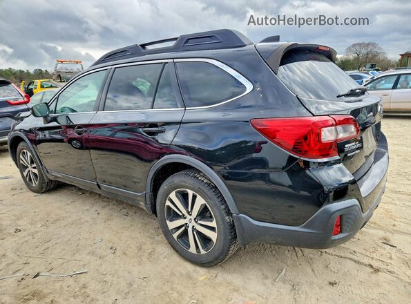 4S4BSAJC5K3384310 2019 SUBARU OUTBACK Черный Задняя левая четверть